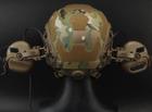 Крепление адаптер WoSporT на каске шлем Tan для наушников Peltor/Earmor/Howard (Чебурашка) - изображение 10
