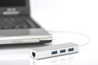 Hub USB Digitus USB 3.0 4-w-1 (DA-70250-1) - obraz 3