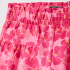 Шорти дитячі OVS Aop Short 15-2216 Aop Flowers 1804273 140 см Pink (8056781108918) - зображення 3