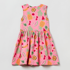 Дитячий літній сарафан для дівчинки OVS Aop Dress 15-2216 Aop 1804224 116 см Рожевий (8056781108383) - зображення 2