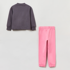 Костюм (світшот + штани) дитячий OVS Jogging W/Pr Prism Pink 1822304 128 см Pink (8056781591598) - зображення 2
