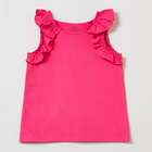 Koszulka na ramiączkach dziecięca dla dziewczynki OVS Solid Tank Lt Magenta 1800126 110 cm Różowa (8056781064993) - obraz 1