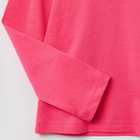 Longsleeve dziecięcy OVS Solid T-Shir Fandango Pin 1822512 128 cm Różowy (8056781593738) - obraz 3