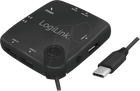 Hub USB 7 w 1 Logilink USB Type-C (4052792053111)