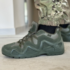 Тактичні чоловічі кросівки AK демісезонні військові кросівки waterproof армійські олива 43 розмір - зображення 5
