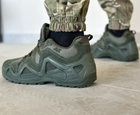 Тактичні чоловічі кросівки AK демісезонні військові кросівки waterproof армійські олива 46 розмір - зображення 7