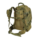 Тактичний рюкзак MACGYVER 40+20Л зелений 602132 - зображення 6