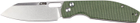 Нож CJRB Knives Ekko AR-RPM9 Steel Micarta Green (27980354) - изображение 2