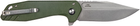 Ніж CJRB Knives Riff SW AR-RPM9 Steel Micarta Green (27980348) - зображення 3