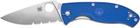 Нож Spyderco Tenacious S35VN полусеррейтор Blue (871481) - изображение 2