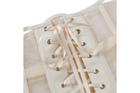Зовнішній корсет на шнурівці М (до 80 cм) бежевий - зображення 6