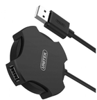 USB-hub Unitek USB 2.0 4-in-1 360° (4894160017727) - obraz 3