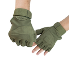 Тактические Перчатки С Открытыми Пальцами Размер XL Oakley Олива OQW78 - изображение 1