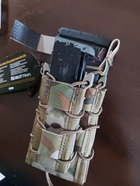 Подсумок Карман Тактический Molle для 2-х магазинов АК/AR и пистолета A-21, ACU Multicam (5002213) - изображение 5