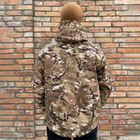 Мужская водонепроницаемая куртка с капюшоном Han wild G8 Softshell на флисе мультикам размер M - изображение 3