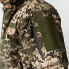 Чоловічий Демісезонний Бомбер Ріп-стоп з капюшоном / Куртка з підкладкою лаке піксель розмір 4XL - зображення 6