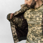 Чоловічий Демісезонний Бомбер Ріп-стоп з капюшоном / Куртка з підкладкою лаке піксель розмір XL - зображення 7