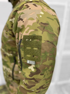 Мужская утепленная Куртка SoftShell с капюшоном и липучками под шевроны до - 15 °C / Бушлат мультикам размер M - изображение 4