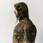 Чоловічий Демісезонний Бомбер Ріп-стоп з капюшоном / Куртка з підкладкою лаке мультикам розмір 3XL - зображення 4