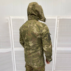 Мужская утепленная Куртка с капюшоном Combat Soft-shell / Бушлат на двойном флисе камуфляж размер M - изображение 6