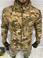 Мужская Демисезонная Куртка SoftShell с Флисовой подкладкой мультикам размер 3XL - изображение 2