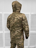 Мужская зимняя Куртка с капюшоном на подкладке Omni-Heat / Бушлат с мембраной піксель размер XXL - изображение 3