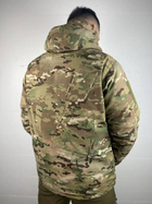 Зимняя мужская Куртка с капюшоном рип-стоп до -15 °C мультикам размер S - изображение 5