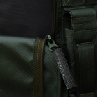 Баул-Рюкзак на 100л Cordura 1000 D / Містка сумка із знімним кріпленням для каремату олива / Водонепроникний Речовий мішок - зображення 3