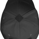 Практична Кепка CamoTec CM із липучкою під шеврон / Спортивна Бейсболка ріп-стоп чорна розмір універсальний - зображення 6