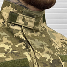 Уставный мужской Китель Logos с липучками под Шевроны / Полевая форма рип-стоп пиксель мм14 размер S - изображение 3