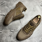 Легкие Мужские Кроссовки с сетчатой подкладкой / Нубуковая обувь с патриотическим дизайном койот размер 40 - изображение 6