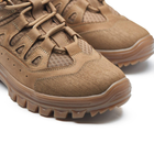 Универсальные легкие Кроссовки с мембраной койот / Кожаная влагостойкая обувь размер 38 - изображение 8