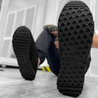 Легкие мужские Кроссовки из дышащего сетчатого материала черные размер 44 - изображение 4