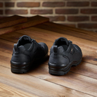 Універсальні вологостійкі Кросівки із натуральної шкіри на двокомпонентній підошві чорні розмір 45 - зображення 5