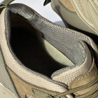 Універсальні літні Кросівки OTAMAN - mini з гнучкою амортизуючою підошвою / Нубукове Взуття олива розмір 44 - зображення 7