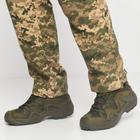 Чоловічі Шкіряні Кросівки Scooter з мембраною / Водонепроникне взуття олива розмір 43 - зображення 2