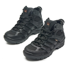 Легкие кожаные Кроссовки с сетчатыми вставками черные размер 38 - изображение 4