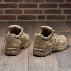 Универсальные легкие Кроссовки с мембраной койот / Кожаная влагостойкая обувь размер 42 - изображение 4