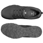 Легкие сетчатые кроссовки с PVC накладками / Летняя обувь на протекторной подошве черные размер 44 - изображение 3