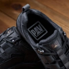 Універсальні вологостійкі Кросівки із натуральної шкіри на двокомпонентній підошві чорні розмір 34 - зображення 7