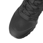 Легкі Сітчасті Кросівки з PVC накладками / Літнє взуття на протекторній підошві чорні розмір 46 - зображення 4