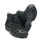 Легкие кожаные Кроссовки с сетчатыми вставками черные размер 42 - изображение 3