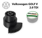 Шестерня полумесяц клапана EGR Volkswagen Golf V 2.0 TDI 2005-2008 (03G131501)