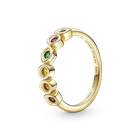 Серебряное кольцо Камни Бесконечности Мстители 160779C01 52.