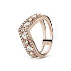 Серебряное кольцо "Сияющая Маркиза" 189095C01. 50-60