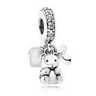 Серебряная подвеска-шарм Пандора 792100CZ.