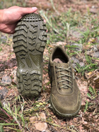 Літні тактичні кросівки Укр Тек перфорація олива 45 - зображення 5