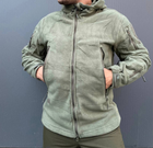 Тактична куртка флісова Укр Такт 54 олива - зображення 2