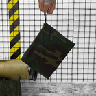 Міцний Пончо - Дощовик з капюшоном / Водозахисний плащ із чохлом у комплекті мультикам розмір універсальний - зображення 3