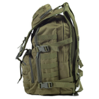 Рюкзак 30 л Cordura 1000D с дышащей спинкой / Походный Ранец с системой Molle олива 45х30х25 см - изображение 6